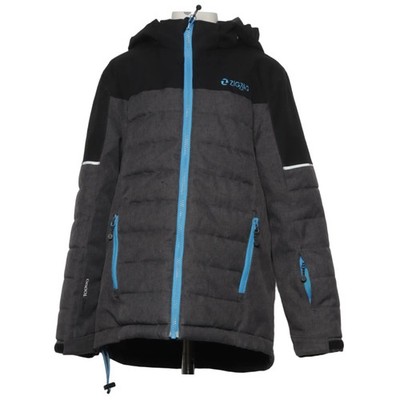 ZigZag, Skijacke, Unisex (Kinder), Größe: 140/146, Grau/Schwarz, Polyester #mi5
