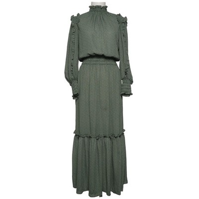 Max Studio, Maxikleid, Größe: XS, Grün, Polyester, Print, Damen #2Dy