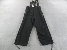 US Army Overalls Long Black Fleece Cold Weather Polartec Classic 200 Small Short