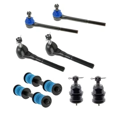 Mevotech Supreme Front Inner Outer Tie Rod Ends Sway Bar Kit for Monza Vega RWD