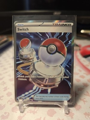 Pokemon Switch 123/094 Phantasmal Flames Mega Evolution Ultra Rare Full Art