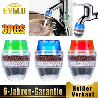 Aktivkohle Wasserfilter Wasserhahn für Trinkwasser Küche Water Kalkfilter Tap