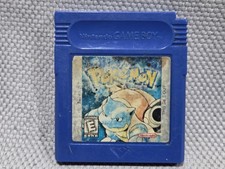 Pokemon Blue Version Game Boy, 1998 Tested, Works And Saves