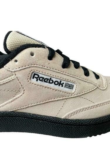 Reebok Men Sneaker Casual Club C 85 100209021 Beige Black White Size 10.5 M thumbnail 2
