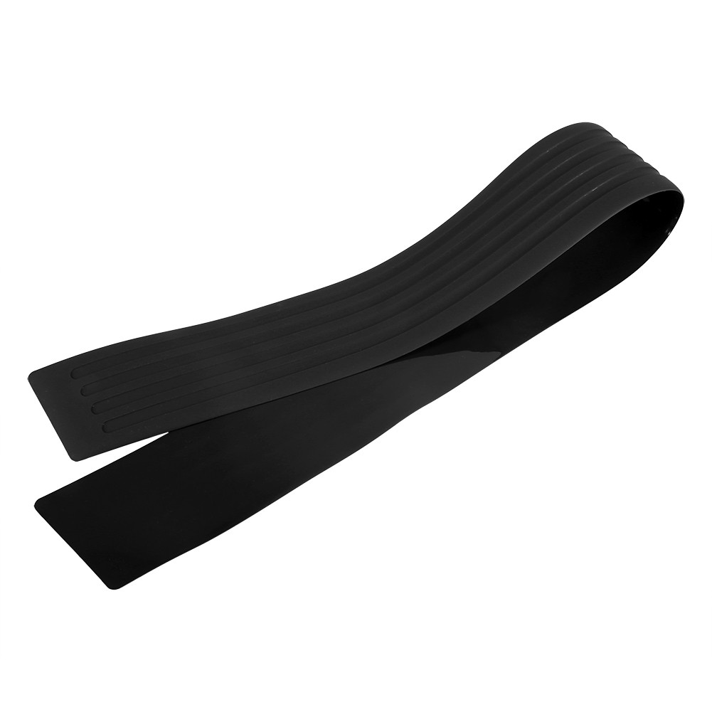 New Rubber Rear Guard Bumper Trunk Protector Trim Cover Protective Strip Black