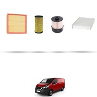 Hoffcar Set Service - 4 Filter FüR Nissan NV300 (X82) 2.0 Dci 88KW Von 2019