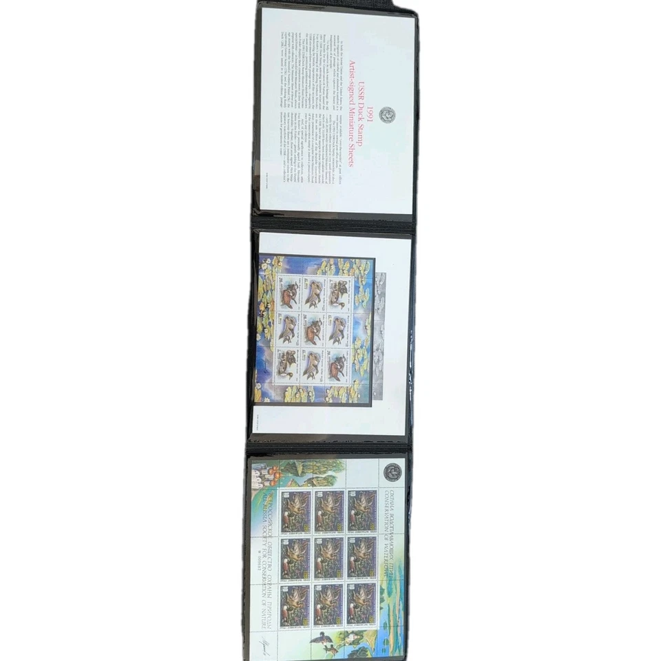 1991 USSR RUSSIA - Conservation Waterfowl Duck Stamp - Mint OG NH - Image 2 of 4