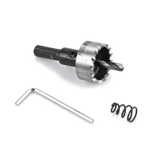 26mm HSS Drill Bit Hole Saw Tooth Set Stainless Steel Metal Alloy Cutter E