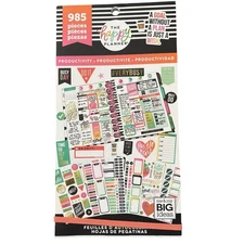 Me & My Big Ideas: Productivity - 983 stickers - Create 365 Happy Planner (2016)