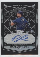 2019 Panini Chronicles Obsidian Brandon Lowe #OA-BL Auto b9e