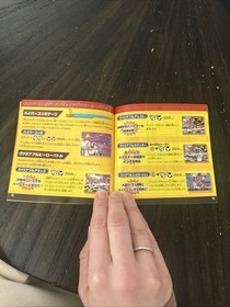 Sega Saturn Manua Only Marvel Super Heroes Vs Street Fighter Japanese Version 