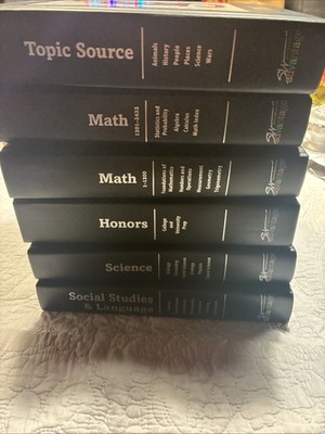 Southwestern Advantage 6 Book Set - Math 1&2, Science, Soc. Studies and 2 more