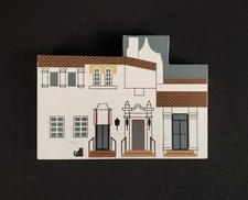 Cat's Meow Cypress Inn Carmel California Wood Shelf Sitter