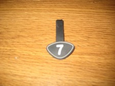 used Callaway number tag for fairway or hybrid wood headcover  7