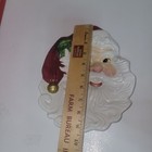 Fitz  and Floyd Santa St Nicholas face cookie plate — photo 5