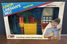 1992 Handi-Craft Junior Lineman’s Belt Vintage Rare To Find Made In The USA