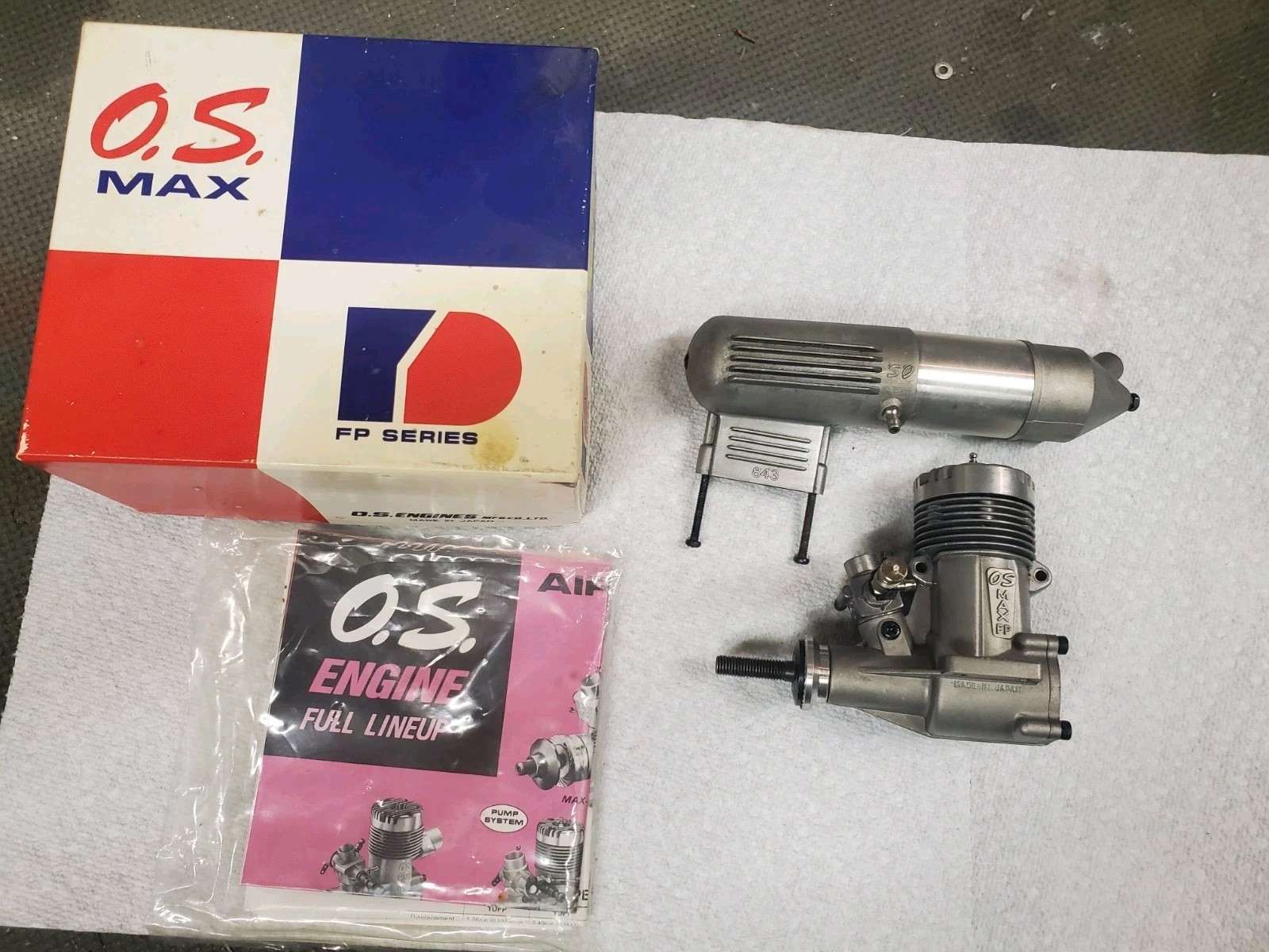 Moteur Thermique OS Max FP 25 - Pour Avion De Modélisme (Occasion)
