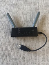 Datel MAX Wireless N Networking Adapter Xbox 360 USB Wi-Fi Black Dual Antenna