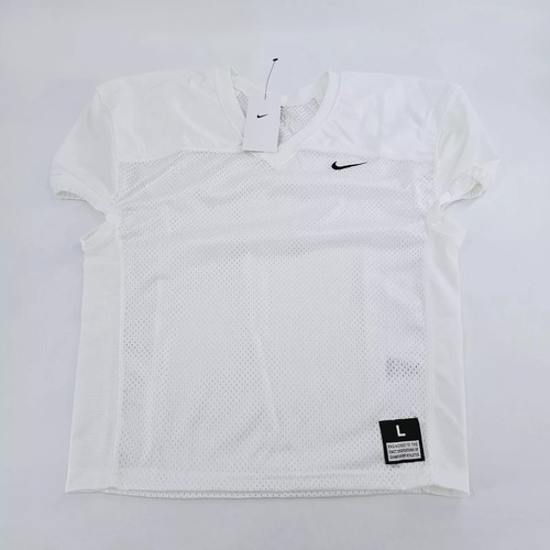 Maglia Nike Vapor Varsity Uomo Calcio Allenamento Maglia Bianca Taglia L Atletica Nuova con etichette - Foto 6 di 11