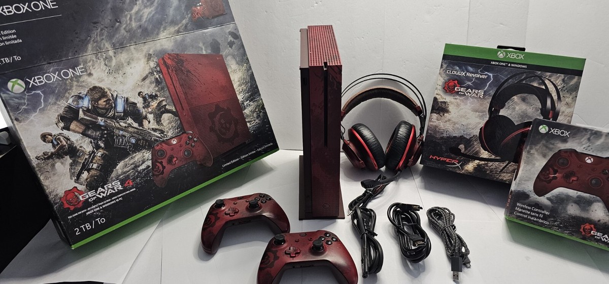 One S Gears Limited Edition Xbox Controller Xbox One S Gears Of