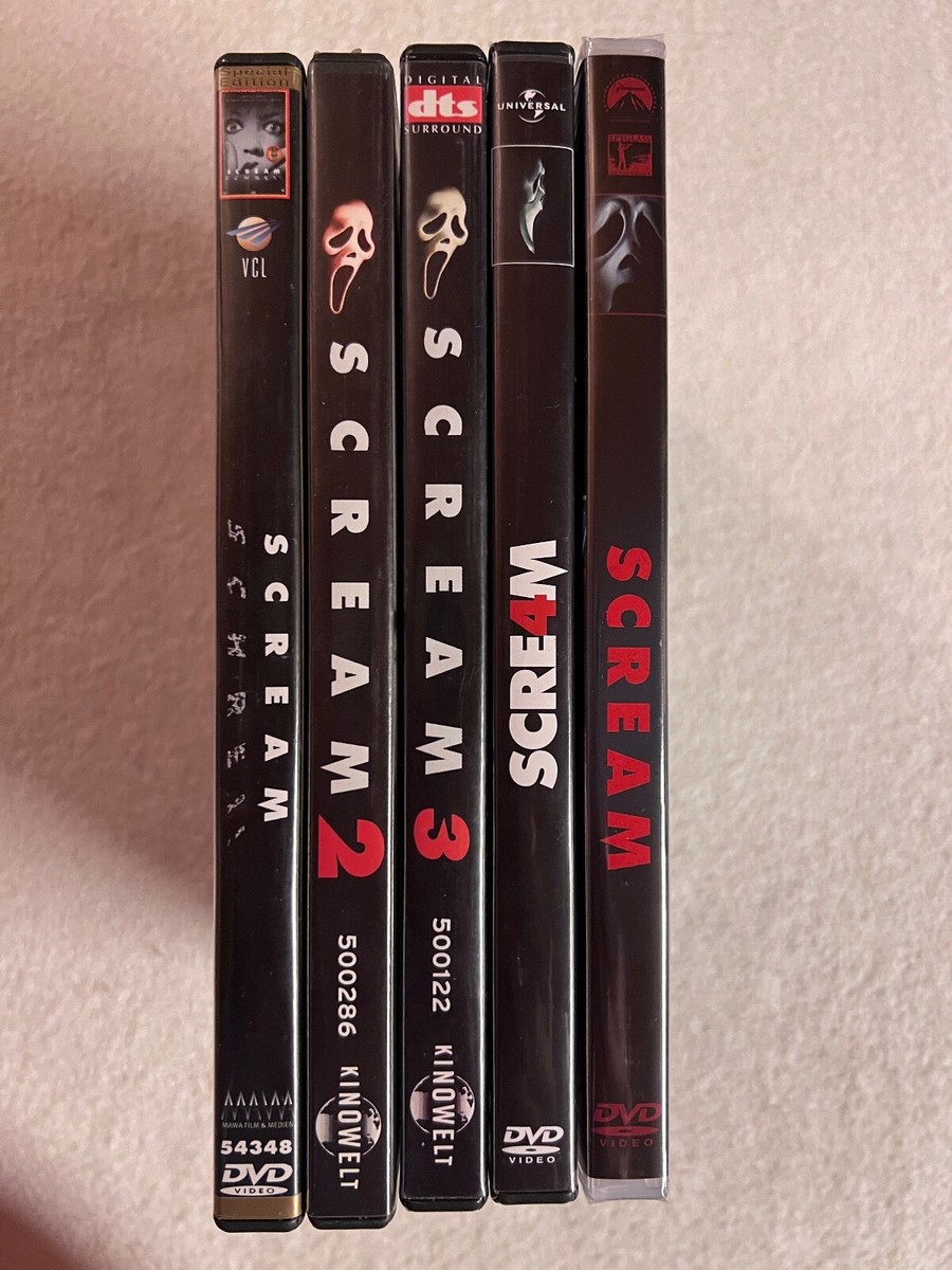SCREAM【CD＋DVD】 SCREAM COMPLETE Quadrilogy COLLECTION! (Parts 1, 2, 3, 4