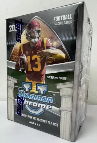 2023 Bowman Chrome University Football Value Box