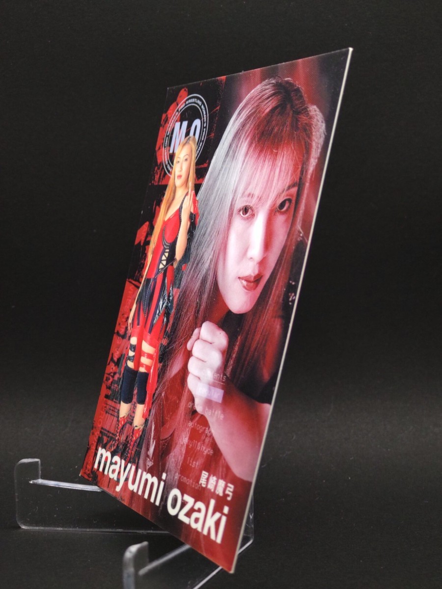 hibibiページ 040 Mayumi Ozeki 2000 Future Bee women's pro wrestling Card