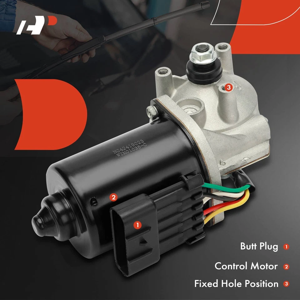 Windshield Wiper Motor Front for Saturn L100 L200 L300 LS LW1 LW2 LW200 LW300 - Image 4 of 4