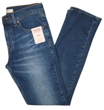 Signature By Levi Strauss & Co. #11586 NEW Men's Super Flex Stretch Slim Jeans