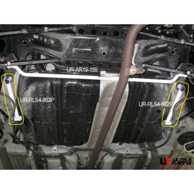 Ultra Racing 4-Point Rear Lower Bar for TOYOTA CAMRY XV40 2.4 VS 3.5 V6 '07 LHD