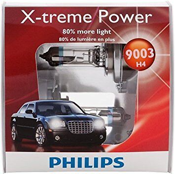2x Philips 9003 H4 Super Extra Bright Upgrade Headlight Light Bulb 67W GERMANY - Foto 1 di 1