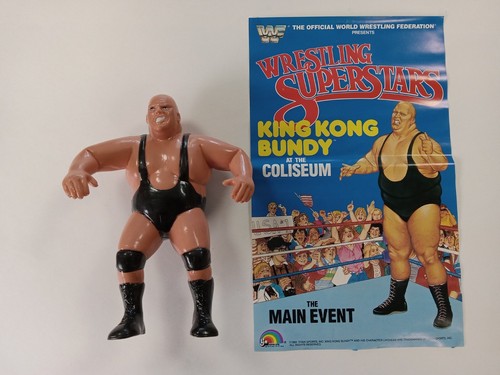 King Kong Bundy 1984 Titan Sports 8 WWF Wrestling ...