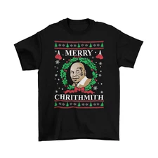 Mike Tyson Merry Christmas T-Shirt Unisex Adult Funny Sizes Ugly Sweater New
