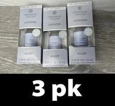 3pk Chesapeake Bay Pure Essential Oil: Asleep-Lavender 0.33 oz (10mL) each
