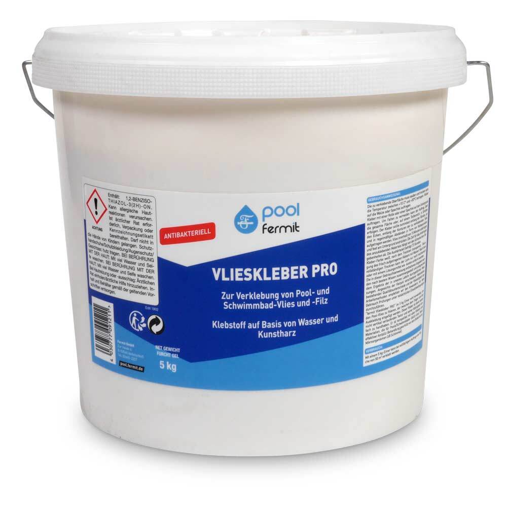 Fermit Vlieskleber PRO 5,0 kg zum Verkleben von Vlies-Unterlagen für Pools
