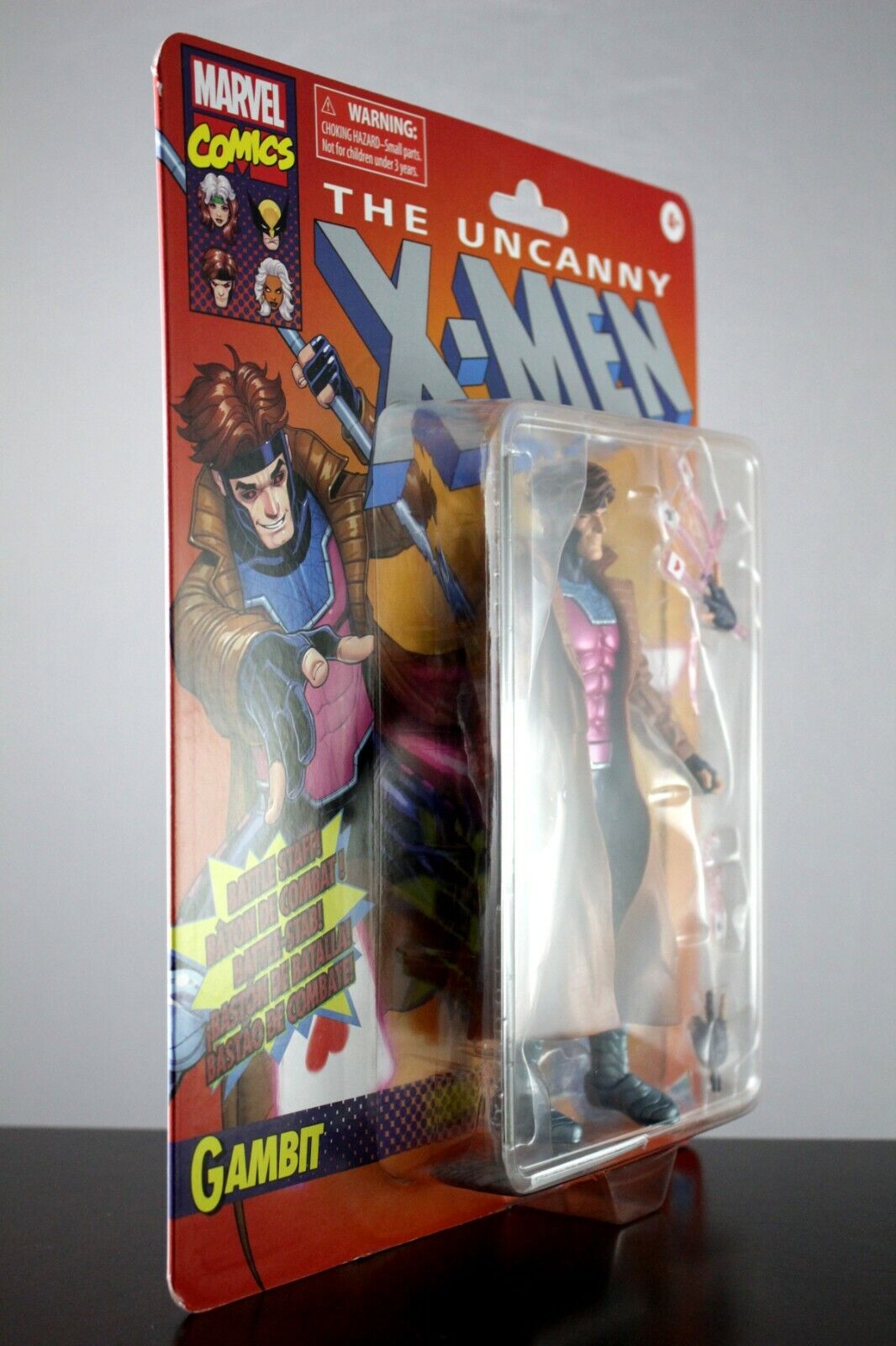 GAMBIT Marvel Legends Retro 90s X-Men Animated Series Vintage