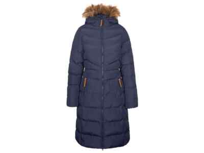 Trespass Navy Audrey Women's Long Padded Jacket UK