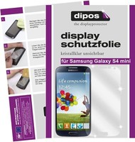 Schutzfolie FüR Samsung Galaxy S4 Mini Klar Display Folie Unsichtbar