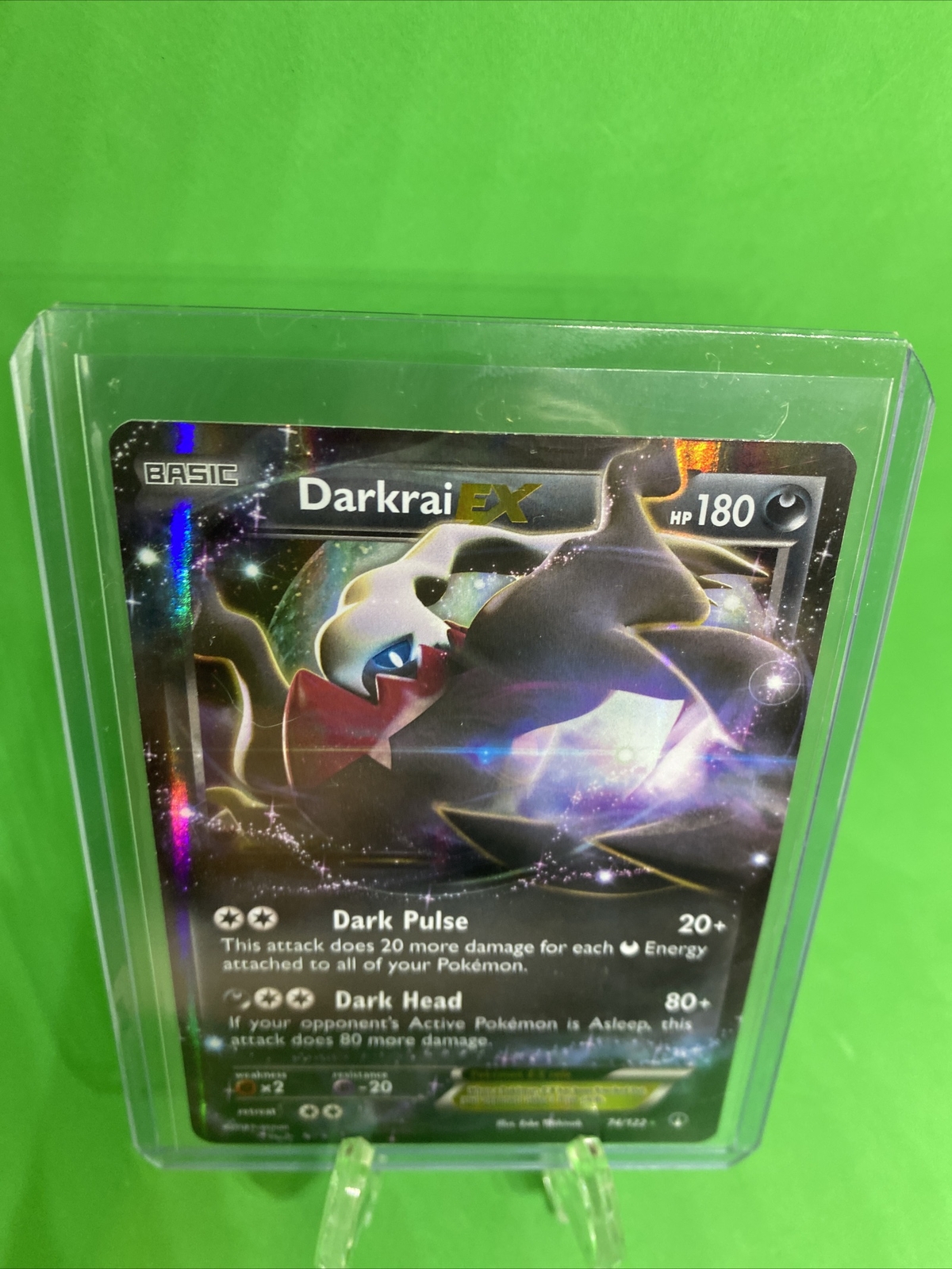 Darkrai EX 74/122 Pokémon TCG XY Breakpoint Ultra Rare NM