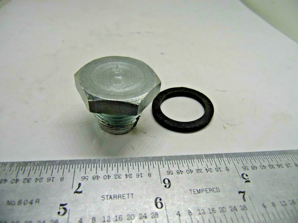 090-017 TAPÓN DE DRENAJE PARA SARTÉN DE ACEITE 11/16"-20 ROSCAS DE GRAN TAMAÑO 37612 Foto 4 de 4