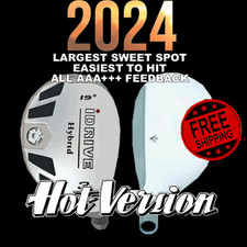  1 WHITE IDRIVE Hybrid Irons Golf Clubs 2 3 4 5 6 7 8 9 PW SW LW - FREE USA SHIP