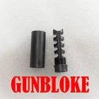 Muzzle brake QUAD-TAC-PLUS - SUIT TIKKA T1X .22LR/.22WMR/.17HMR 1/2x20 or 1/2x28