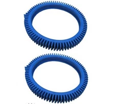 Pool Cleaner 2X, 4X, PC Front Tire Blue 2 pk Fiberglass Vinyl Part 896584000-075