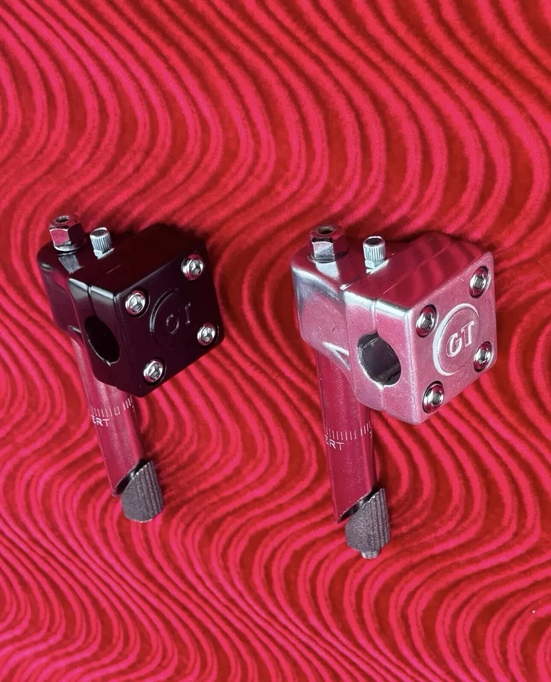 GT Bicycle Stem/Gooseneck Black 21.1mm Quill  Bike Stem Handlebar Clamp 22.2mm - Image 2 of 2