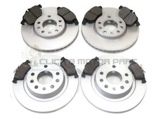 SAAB 9-3 93 02-12 FRONT & REAR BRAKE DISCS AND PADS SET (CHECK LISTING CHOICE)