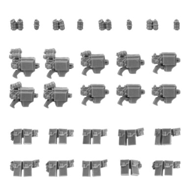 Warhammer 40K - Forgeworld - Tigrus Pattern Boltpistols & Packs - OOP - NEU
