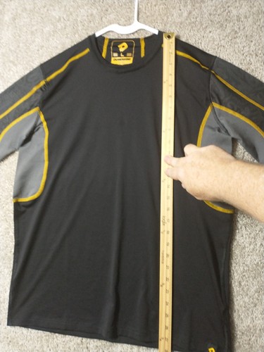 Camisa DeMarini Adulto Grande Negra Gris Día del Juego Manga Corta Béisbol Para Hombre - Imagen 6 de 14