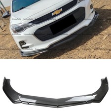 For Chevrolet Cruze Universal Front Bumper Lip Spoiler Splitter Carbon Fiber