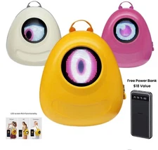 SMART Character LED Backpack App DIY Educational Waterproof BAG For BOYS & Girls