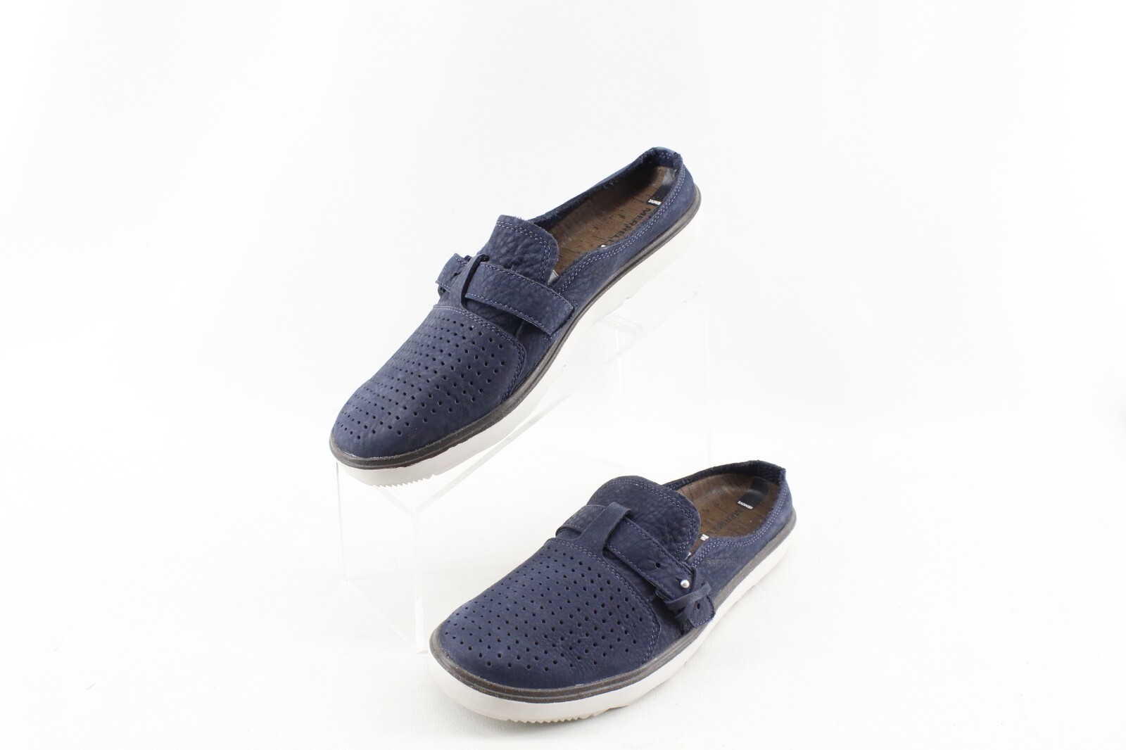 Scarpe Merrell da uomo Around Town Mule slip on US 10 blu navy in pelle J03700